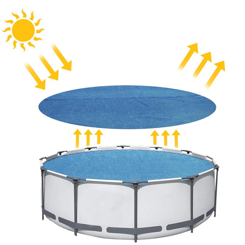 Product Introduction of 15ft Solar Pool Cover for Fast Set Inflatable Paddling Swimming Pool 1