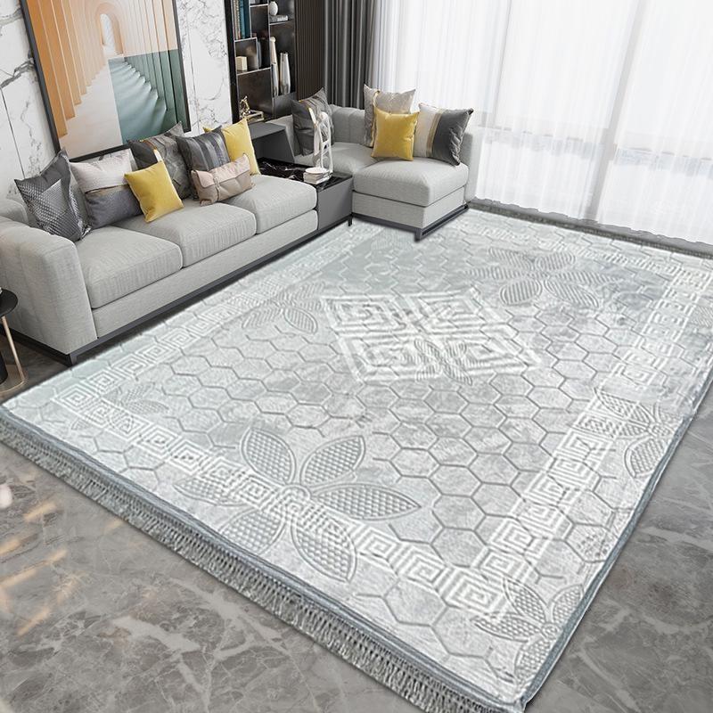 Product Introduction of DIAMOND SHAPED GREEKY NON SLIP MACHINE WASHABLE GREEKY DESIGN SOFT 160X230CM AND 200X300CM 2