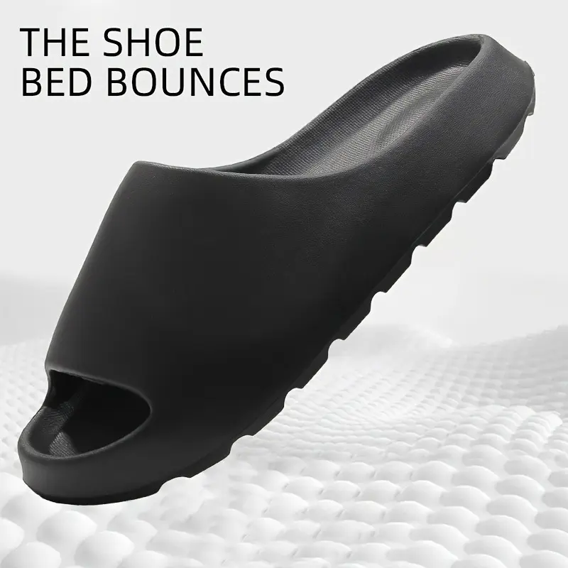 Unisex soft slippers, comfortable indoor/outdoor slippers sandals, non-slip textured design, fashion footwear 7