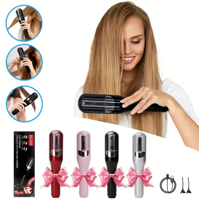 Automatic Hair Split End Trimmer Device, Cordless Hair Cutting Tool For Dry, Damaged & Brittle Split Ends Removal, Suitable For Men And Women, Hair care Salon Equipment 5