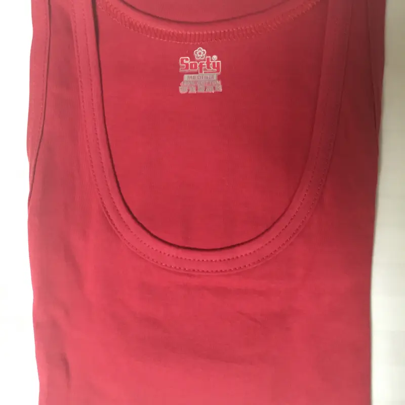 3X Pack SOFTY Mens Athletic Vest Plain Tank TOP SUMMER Colour White Cotton 4
