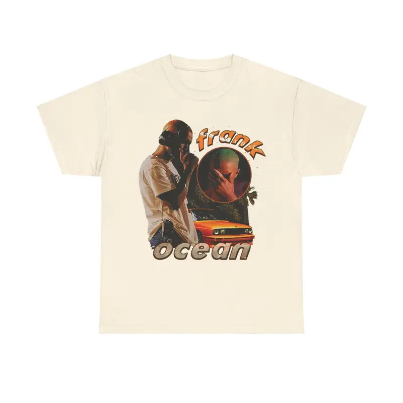 Frank Ocean T-shirt - Graphic Tees,  Frank Ocean Album, Blond Album Music Gift, Vintage Style T-Shirt, Blonded Trends T-Shirt 3