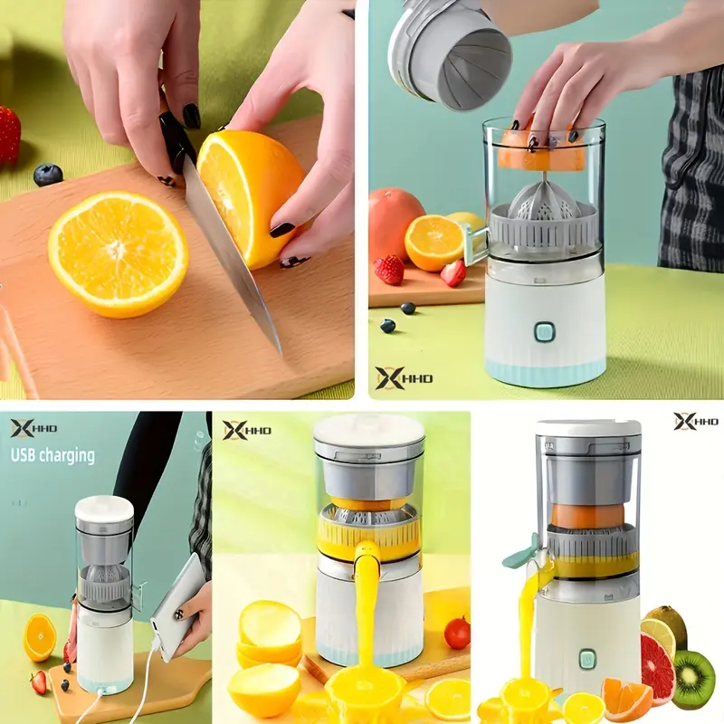 Electric Citrus Juice Squeezer Press Machine for Orange Lemon Grapefruit - Household Kitchen Appliance 2