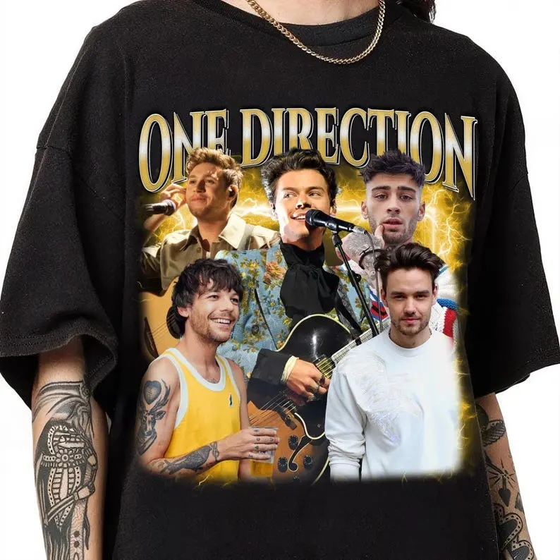 One Direction Shirt, 1D Shirt, One Direction Gift, 1D Band Shirt, Pop Music Fan Shirt Gift For Men Women T-shirt