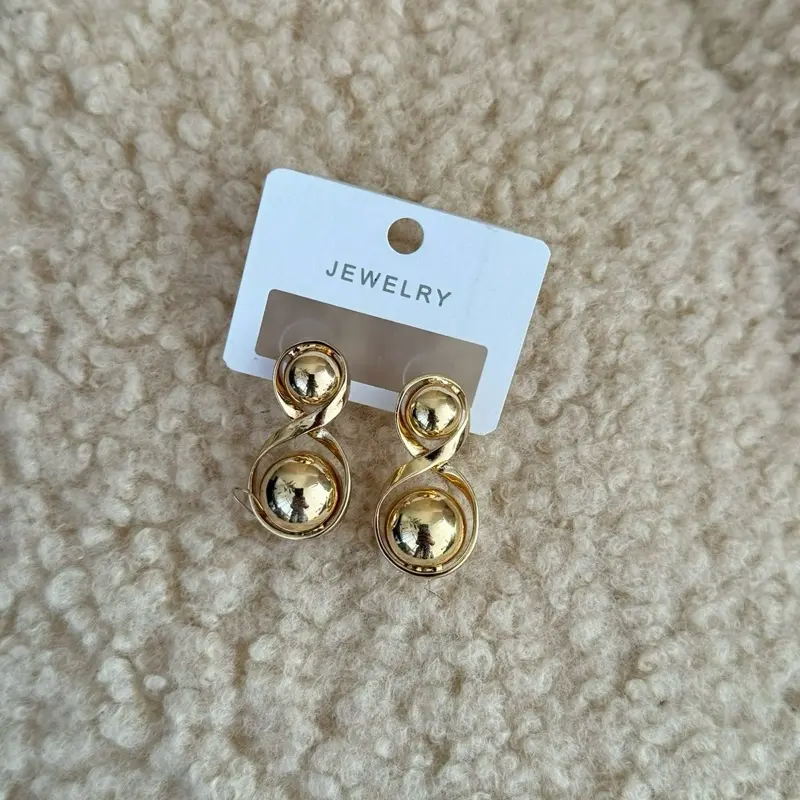 High Quality Elegant Gold Drop Earrings for Women