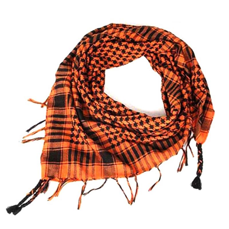 Product Introduction of Summer Unisex Tactical Arab Cycling Mask Scarf For Man Women Fashion Lightweight Hijab Scarf Spring Army Plaid Head Scarf Mask 6