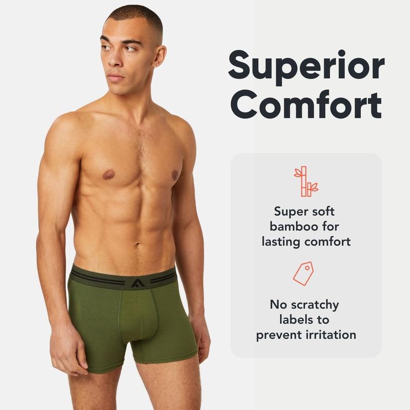 5-Pack Men’s Super Soft Bamboo Boxers 3