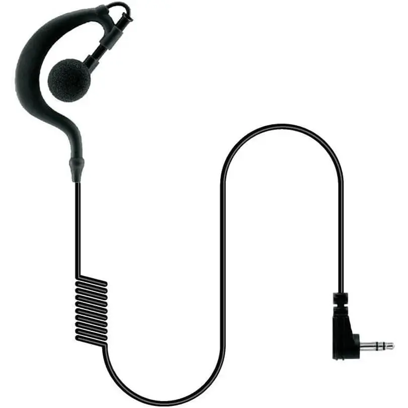 2.5mm Jack Listen Only G-shaped Talkabout Cobra TLKR 1 Pin TLKR-T3, T5, T6, T7, T8, T9, T60, T80 Two-Way Radio