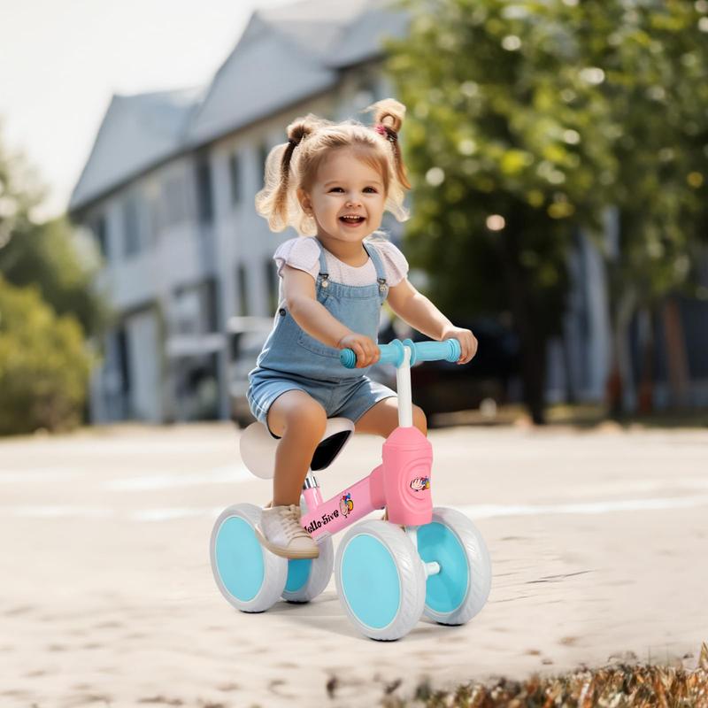 Baby Balance Bike,Indoor Outdoor Toys Baby Ride On Bike No Pedals for 1-3 Year Old Boys Girls Kids Toddlers First Bike, Best Easter Gifts for Kids 6