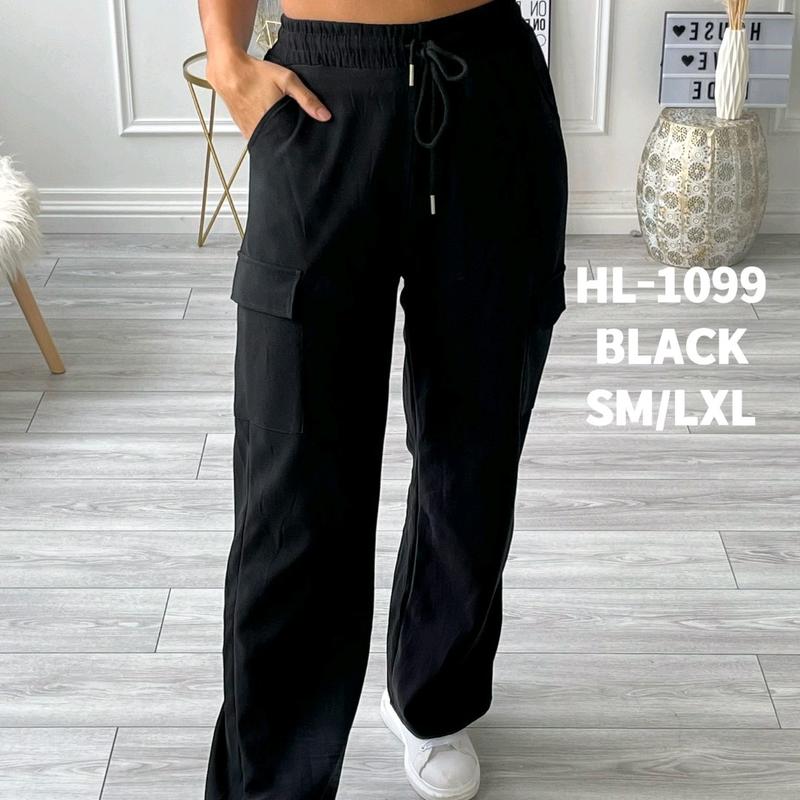Women Ladies Wide Leg Cargo Trousers Combat Utility Palazzo Bottoms Women Ladies Wide Leg Cargo Trousers Combat Utility Palazzo Bottoms 0