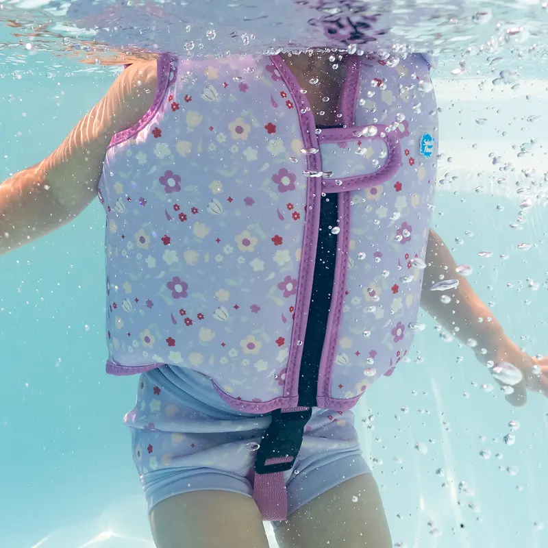 Splash About Learn to Swim Go Splash Swim Vest with Belt for Kids - Lightweight and Quick-Drying with Soft Binding 1