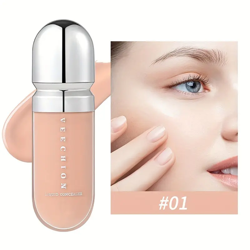 12-Color Matte Liquid Concealer, Full Coverage, Long-Lasting, Waterproof Tattoo & Blemish Cover, Multi-Functional Face & Body Concealer, Buildable Coverage, All Skin Tones & Types, Liquid Form wonderskin 2