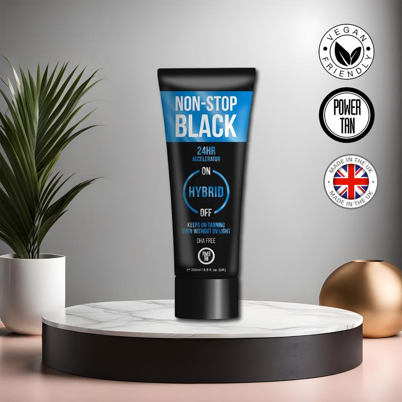 Power Tan Non-Stop Black Hybrid Sunbed Tanning Accelerator 8