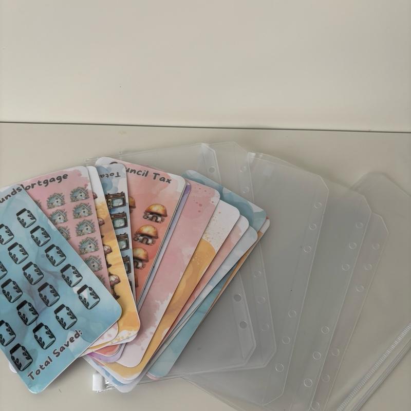 Home Sweet Home Binder Saver Bundle -  Money Binder - Saving Challenges - Budgeting 7