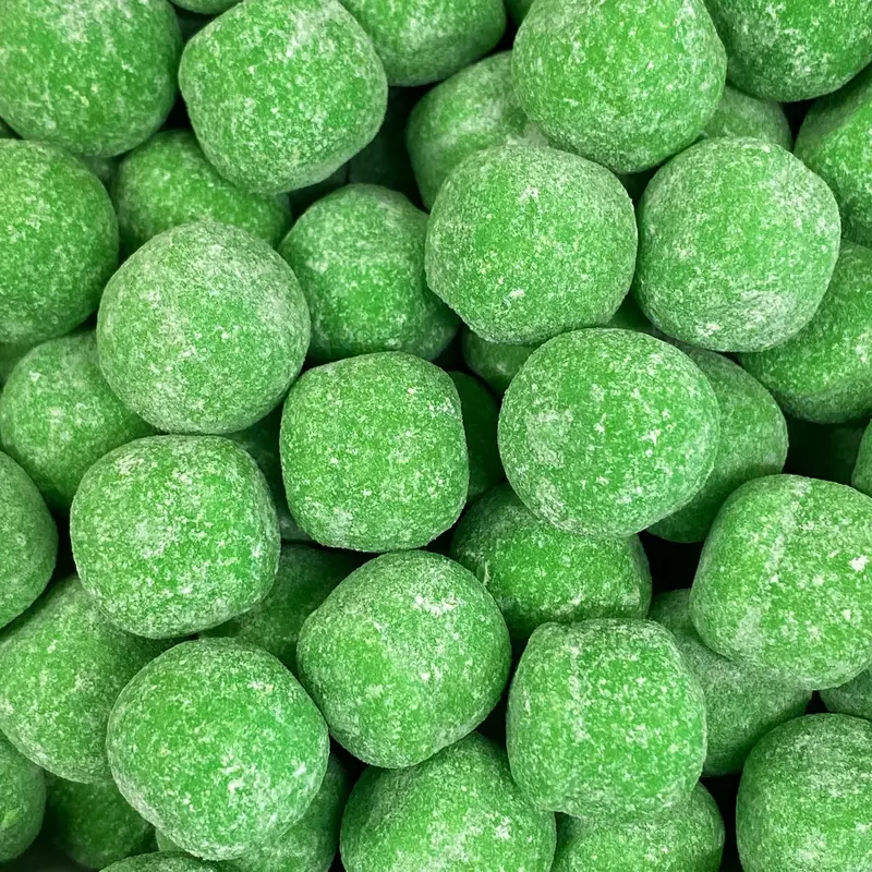 Green Sweets Mix - 600g Pouch up - Fizzy, Sour, and Marshmallow Delights - Snack, Candy - Jelly, Bonbon 3