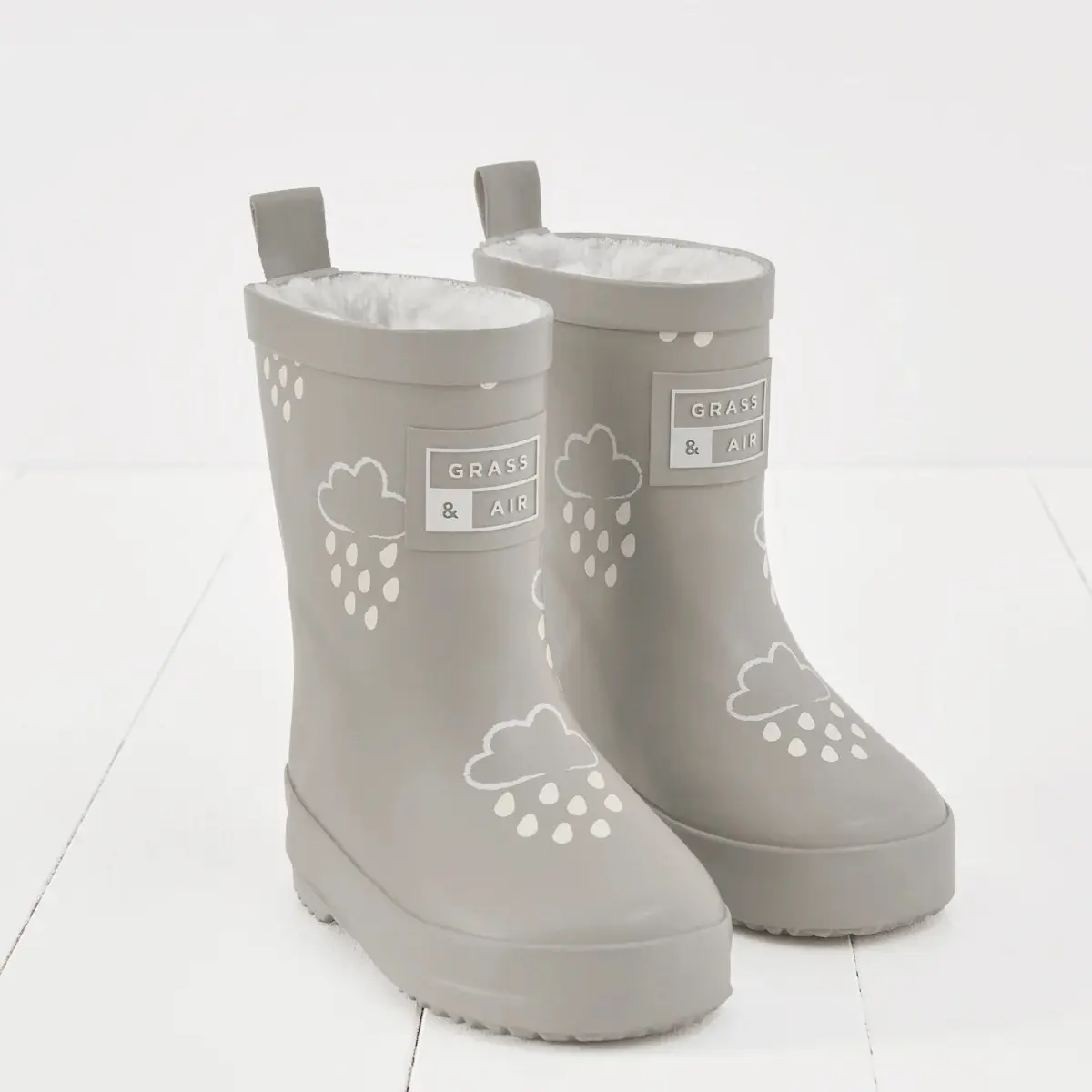 Geothermal Grey Colour-Revealing Wellies children clothing shoes
