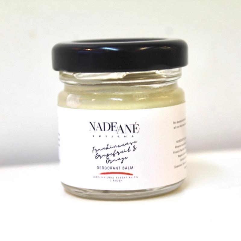 Nadeané LeTisha Organic Frankincense Grapfruit and Orange Deodorant Balm 1