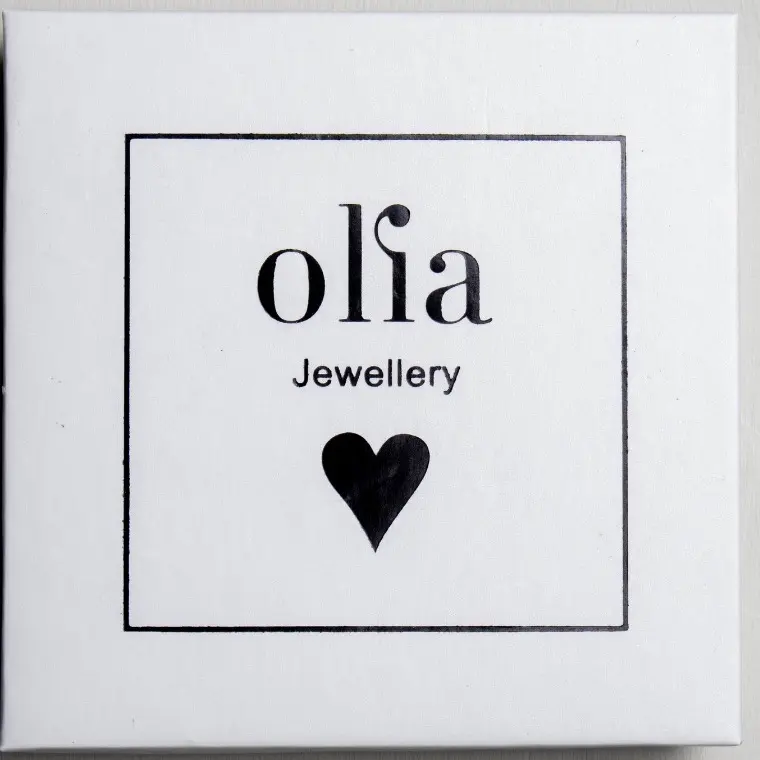 Olia Branded Gift Box-White/Black