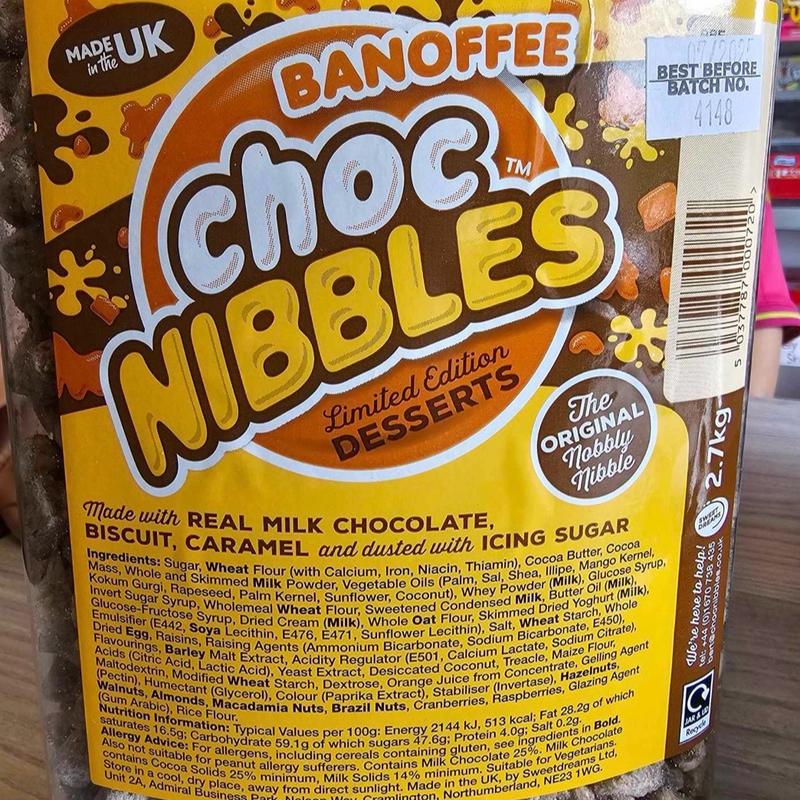 chocolate mix 100g per selection minimum 5 selections all packed in same pouch 6
