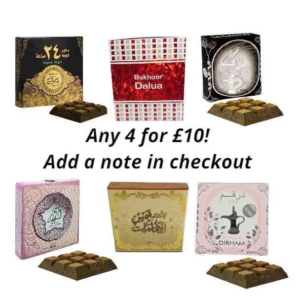 Ard Al Zaafaran Incenses 40g - 4 for £10 0