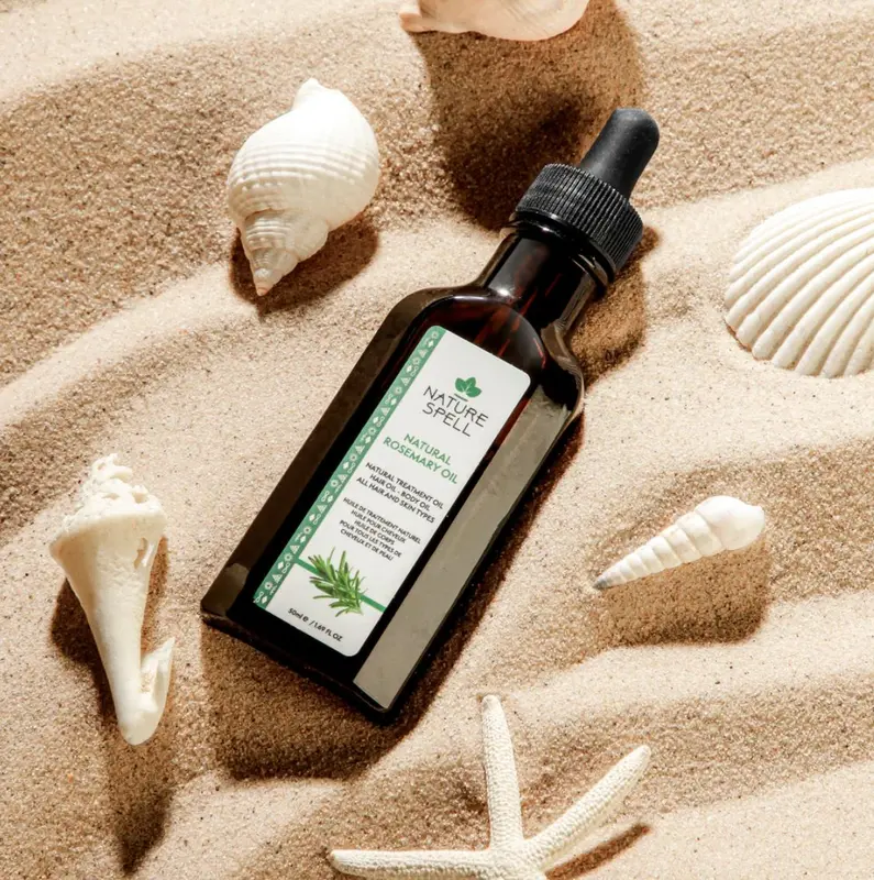 Nature Spell Natural Rosemary Travel Size Oil 50ml 3