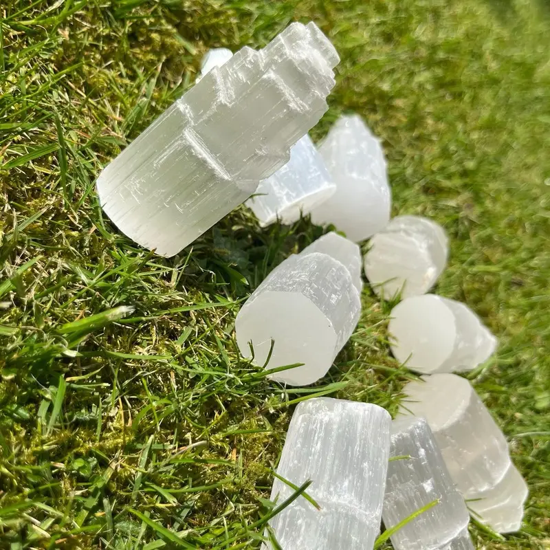 Selenite tower crystal 3