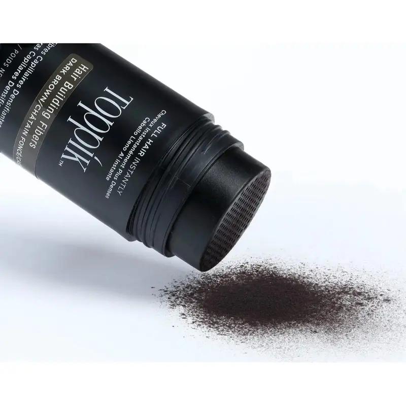 Toppik Hair Building Fibers - BLACK and DARK BROWN 27.5g - UK STOCK 3