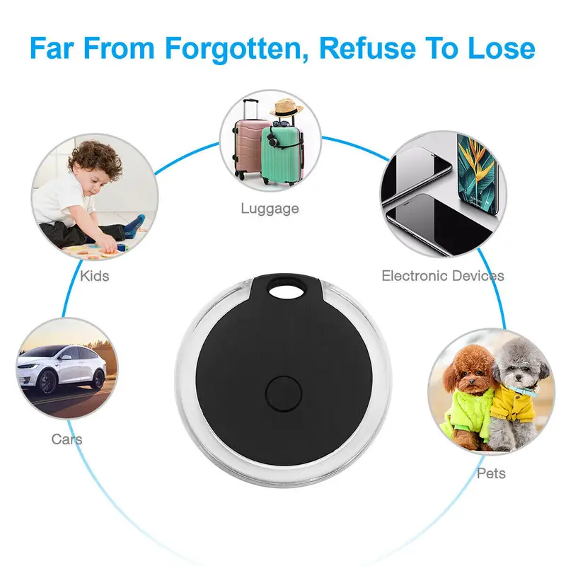 1PC Mini GPS Tracker Anti Lost Smart Alarm Bluetooth Locator for Kids Key Finder Device Phone 5