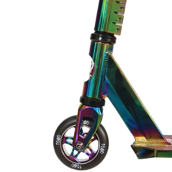 1080 Neo Chrome Aluminium Push Stunt Scooter 4