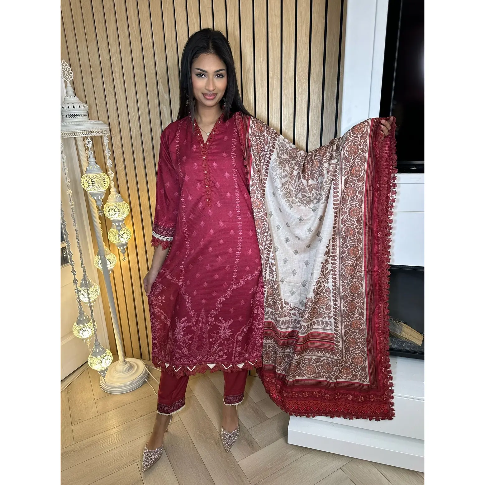 Mausummery Eid 3pc Linen U2-B1