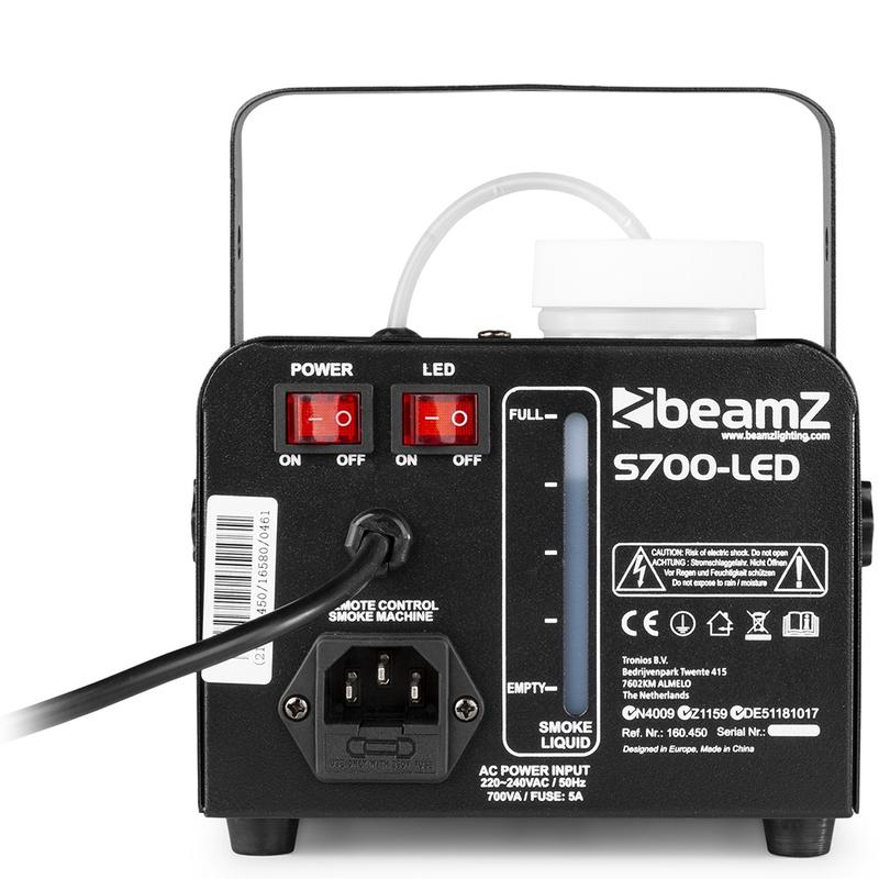 BeamZ S700-LED Ice Effect Smoke Machine 7
