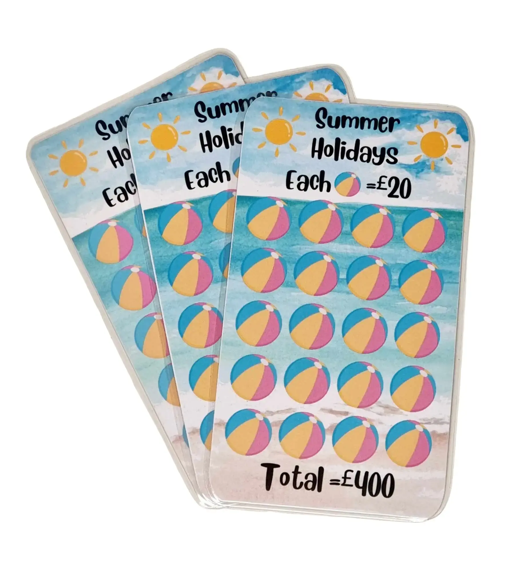 Cash stuffing summer holiday Tracker challenge reusable FH