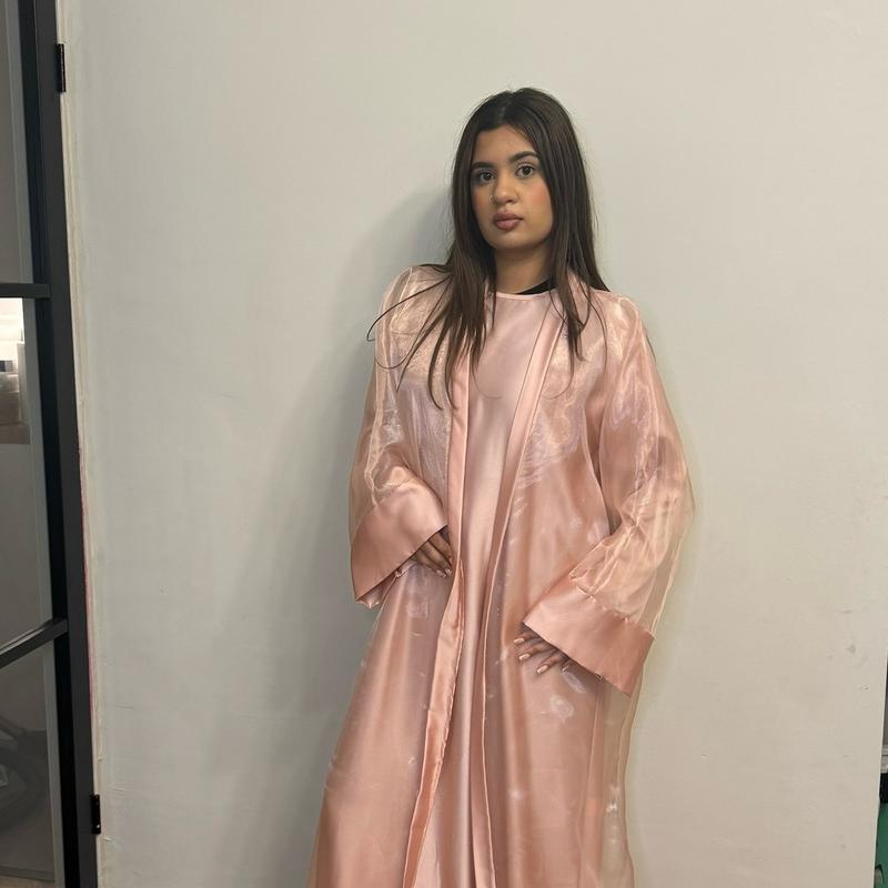 Layla Chiffon Abaya Two Piece Dress (SALE ITEM) 1