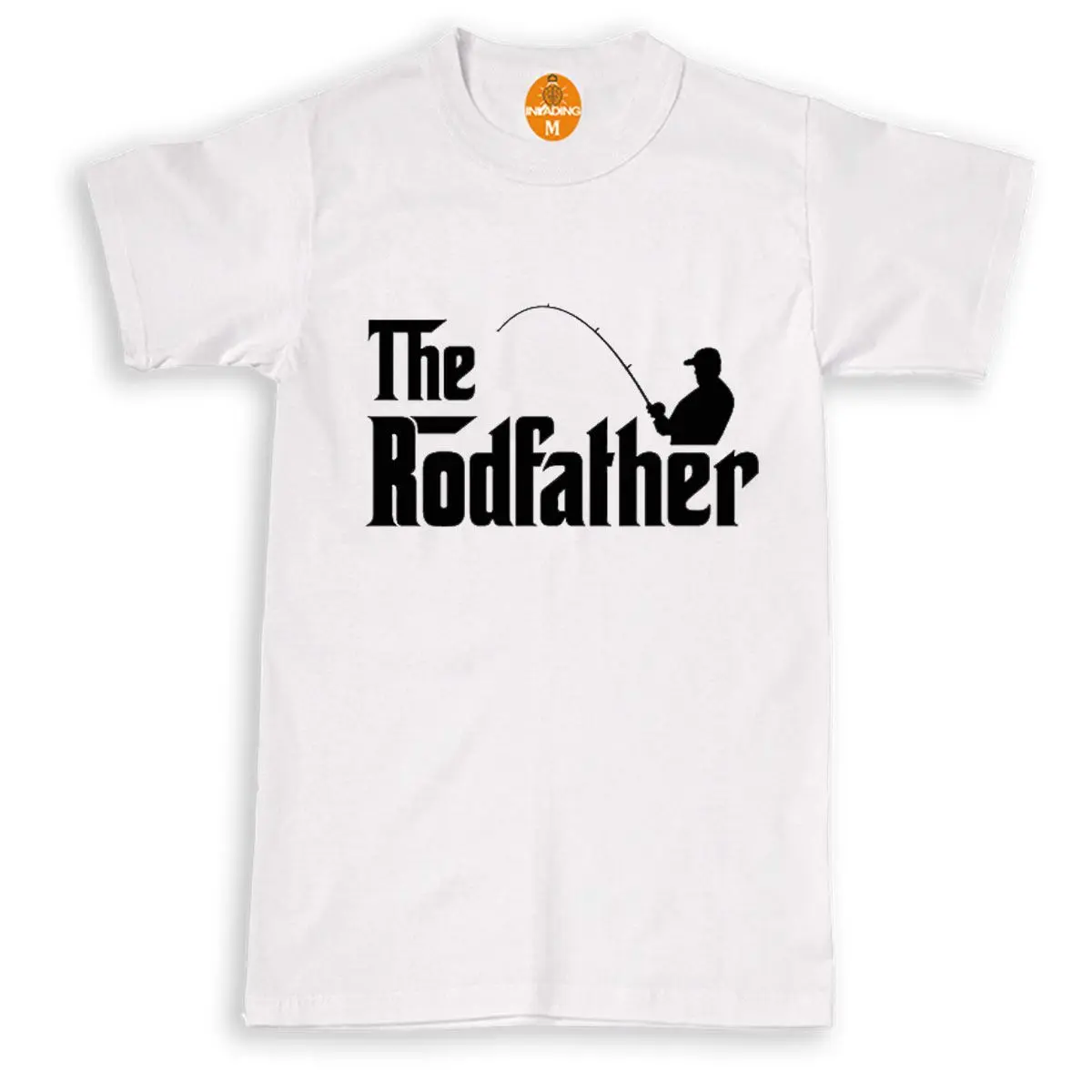 The Rodfather Funny Fishing T-Shirt Fisherman Gift All Sizes Available