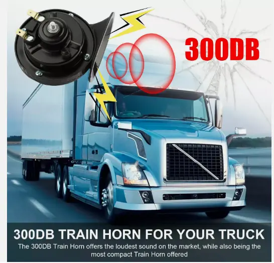Powerful 300dB Raging Sound Air Horn for Car, Truck and Boat with 510Hz Frequency 3
