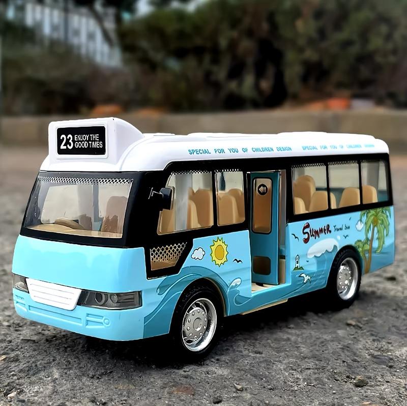 Product Introduction of The City Express Bus Diecast Toy is perfect for kids who love vehicles! This durable, colorful bus features a pull-back function for endless playtime fun. With realistic details and smooth-rolling wheels, it brings city adventures to life. rc cars 6