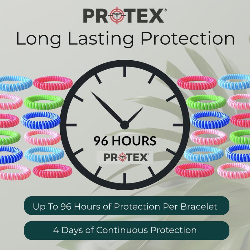 Waterproof Mosquito Repellent Bracelet, 20 Pack, Deet-Free Eva Wrist Bands, Effective Protection, Insect Mosquito Repeller Bands for Adults & Kids, Insect Repellent Protection, Resealable 20 Pack 5