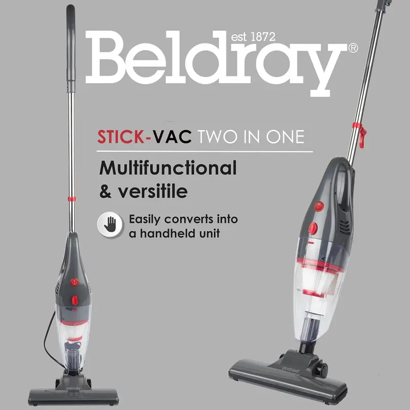 GRY 2-in-1 Upright Stick Vacuum Cleaner, Corded Handheld Vacuum for Pet Hair, Lightweight Car Vacuum, Stairs/Upholstery, 600W - Usb, Winter Gift 1