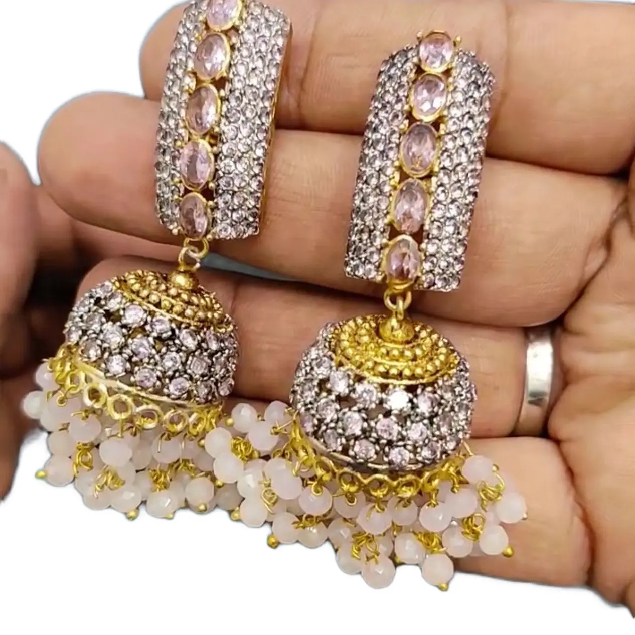 NOORAIN jhumki earring JBJ001