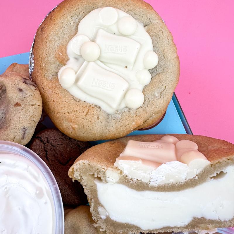 Individual Cookie Pie - Milky Bar Topped 1