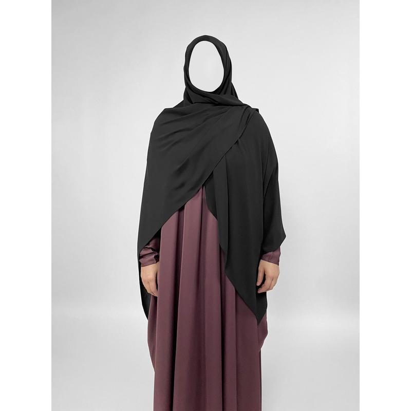 XL Opaque Square Hijab 5