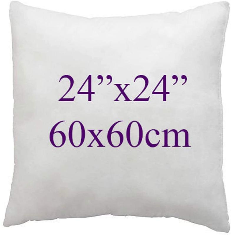 Duck Feather Cushion Pads Inners Inserts Fillers Scatter 100% Cotton Down Proof Cover Hypoallergenic Cushions 16",18",20",22",24",26" 5