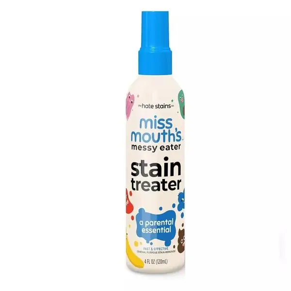 Miss Mouth's Messy Eater Stain Treater Spray - 120ml Stain Remover for Newborn & Baby Essentials - Household, Cleaner Household Cleaning