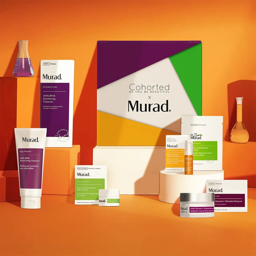 The Cohorted Hydration Rituals Skincare Beauty Box Edit Worth £140+