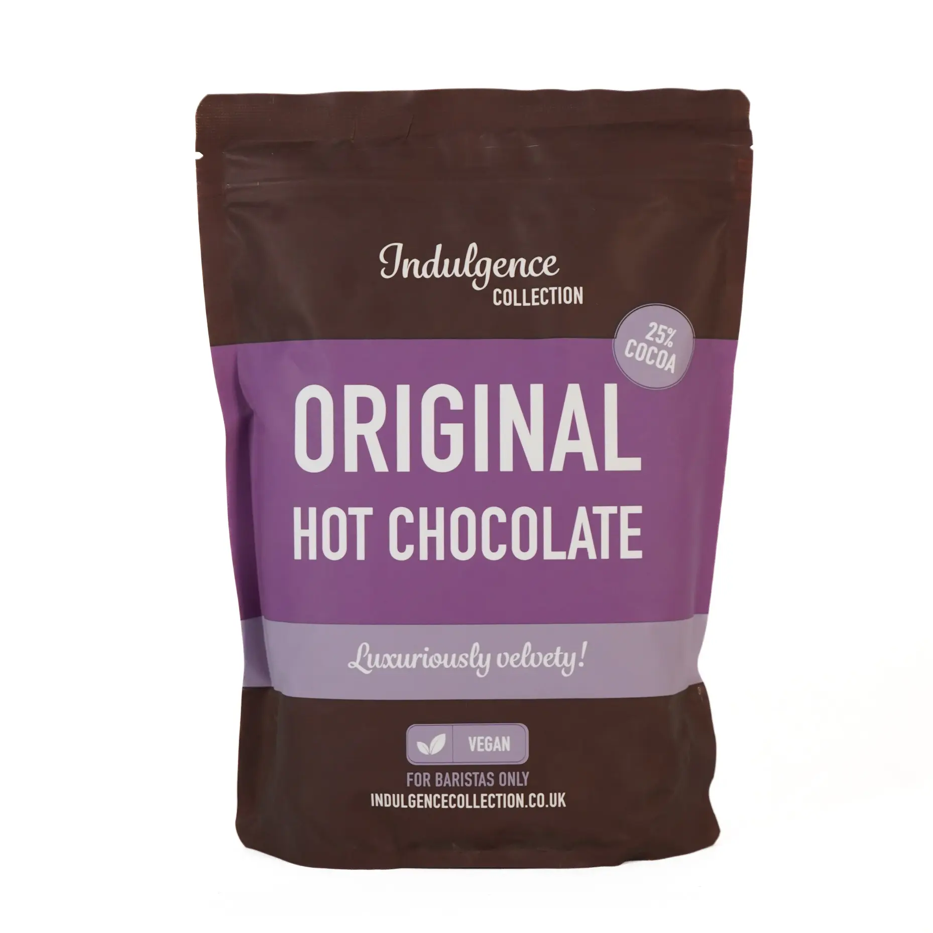 Indulgence Collection - Original Hot Chocolate 1kg bag Milk Cocoa