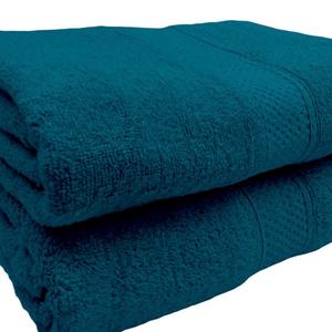 2X Super Jumbo Bath Sheets - 100% Cotton, 600GSM, Soft and Absorbent, 100x180cm, Solid Design, Beach Towel, Big Wrap Towel, Unisex, Bathroom, Thick Pack superjumbo bathsheets bathtowel large Smooth water absorbent machine washable bath towels tea daiso ha