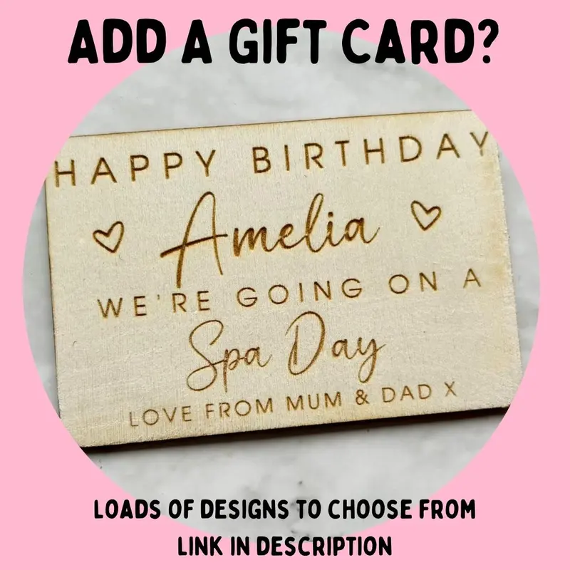 Personalised Happy Birthday Envelope Gift Card Holder 3