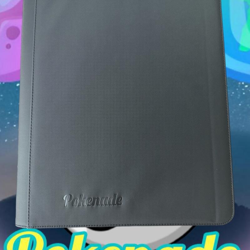 PokeNade Toploader Binder (360 Cards - 9 Cards/Page) - Trading Card Storage Organizer 5