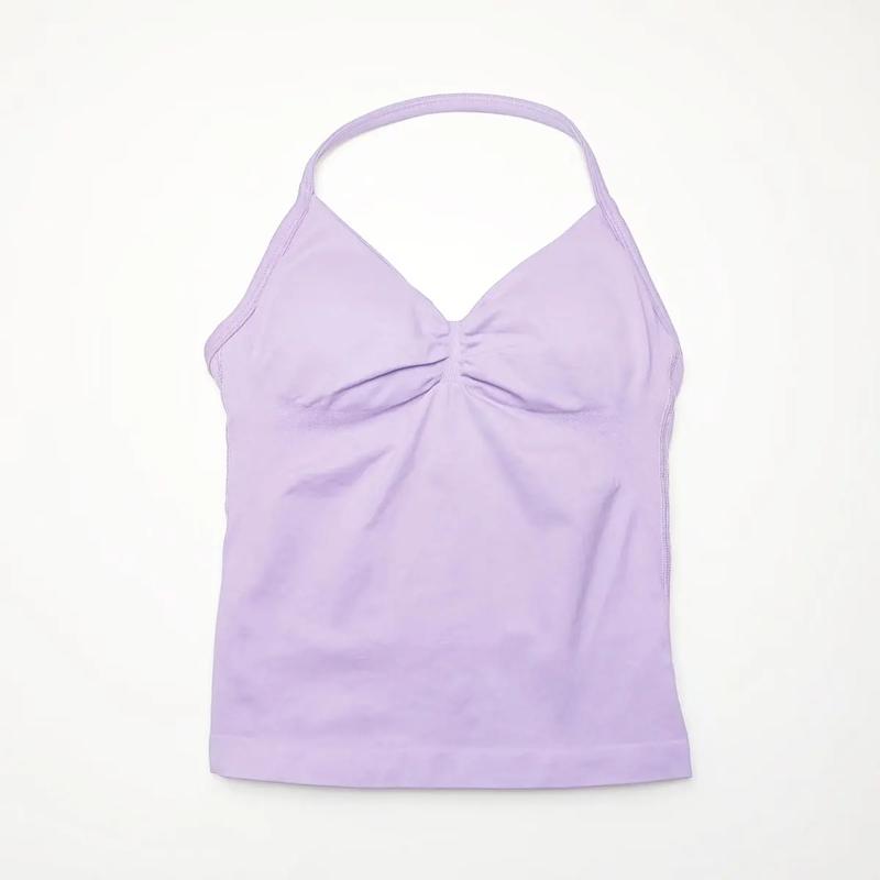 Women's Impact Longline Strappy Sports Yoga Vest Underwear Gym Beautiful Back Bra Running Workout Halter 5