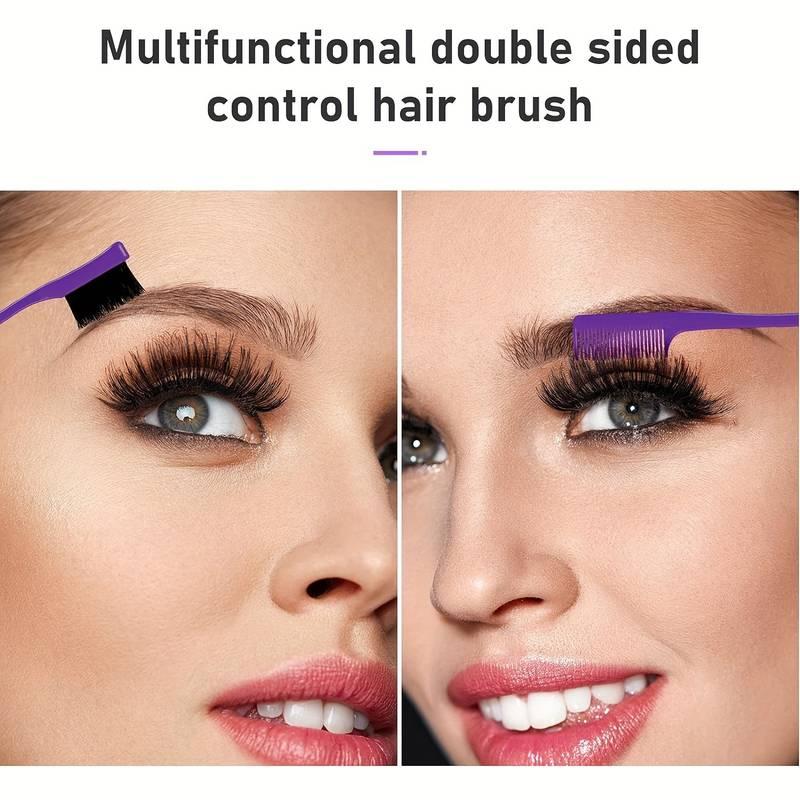 12 Pcs Hair Brush Set with Silicone Scalp Massager, Rat Tail Comb, and Spray Bottle - Perfect for All Hair Types and Travel Needs, Soft Scalp Massager for Baby Shower Detangling Hair Brushes with Wide Tooth Combs for Baby Girls Boys. Haircare Heatless 6